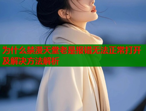 为什么禁漫天堂老是报错无法正常打开及解决方法解析  第1张