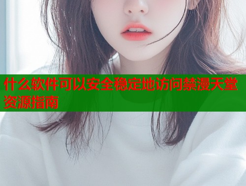 什么软件可以安全稳定地访问禁漫天堂资源指南  第1张